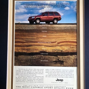1990&#39;s Jeep Grand Cherokee 4x4 Advertisement