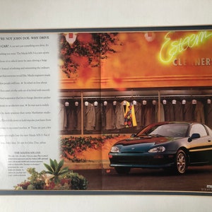 1990&#39;s Mazda MX-3 GS Advertisement