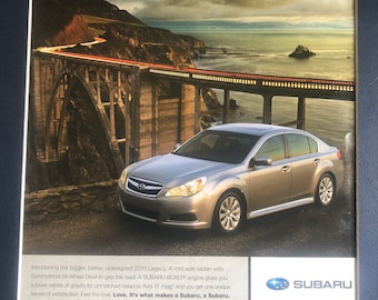 00's Subaru Legacy Advertisement