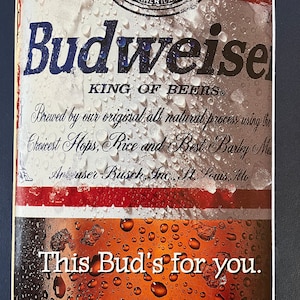 1990&#39;s Budweiser Advertisement