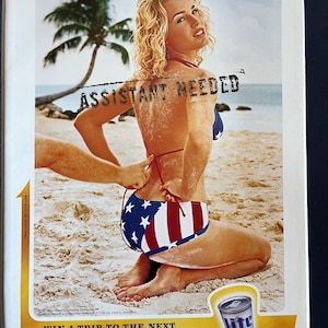 1990&#39;s Miller Lite Beer Advertisement