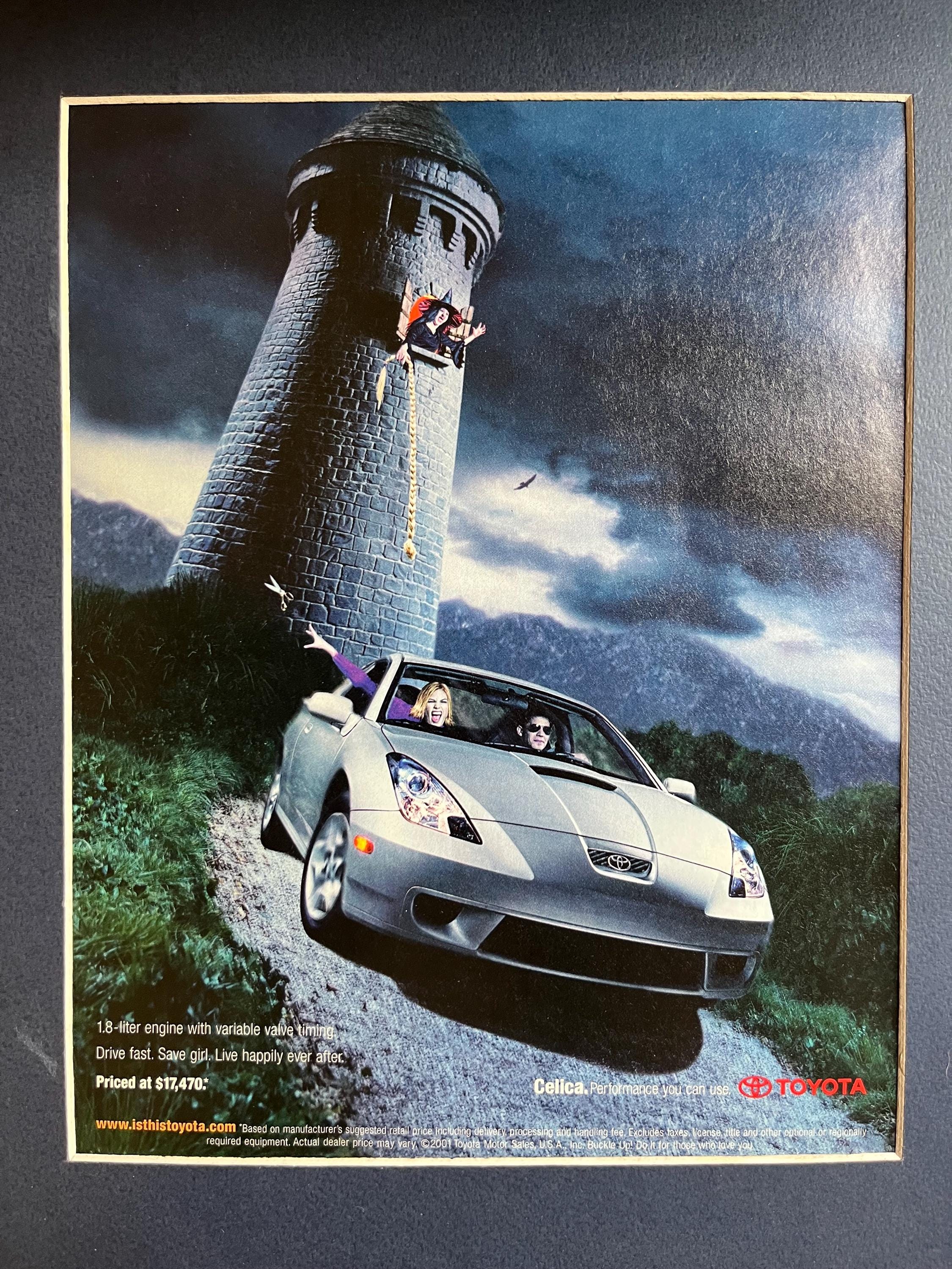 2000's Toyota Celica Print Advertisement - Etsy