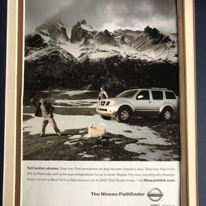2000&#39;s Nissan Pathfinder Advertisement
