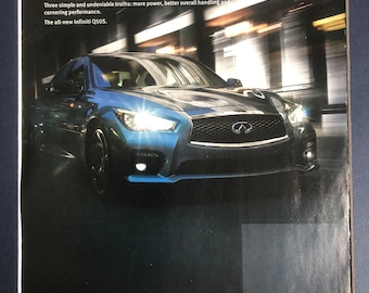 2000&#39;s Infiniti Advertisement