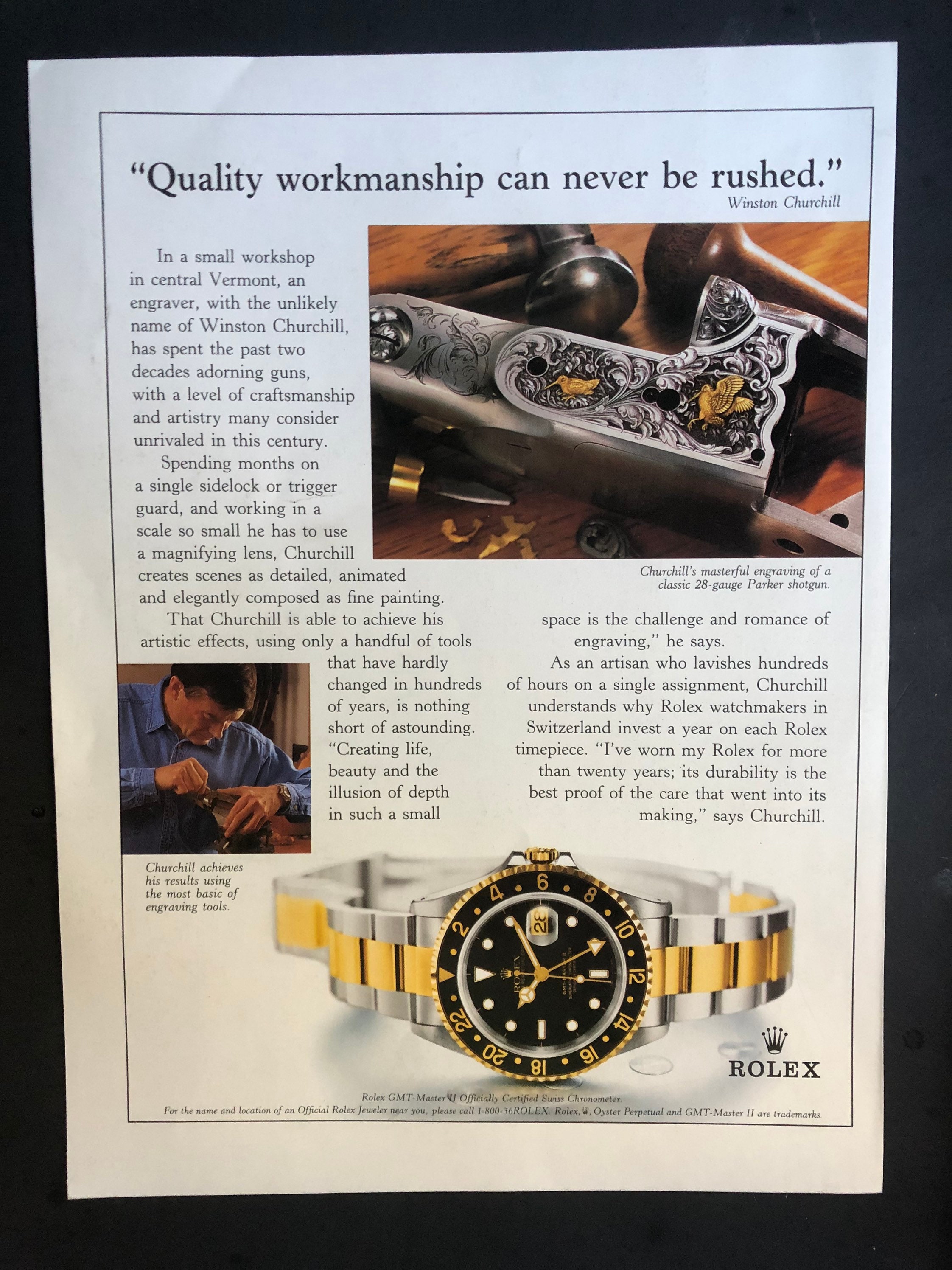 Winston hotsell churchill rolex