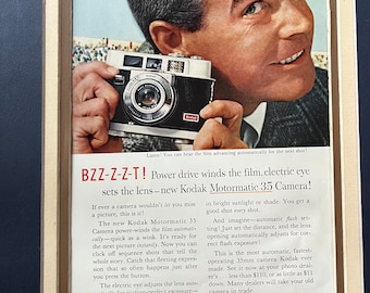 1960's Kodak Motormatic 35 Camera Advertisement