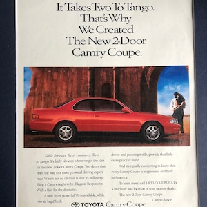 1990&#39;s Toyota Camry Advertisement