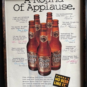 1990&#39;s Coors beer Advertisement