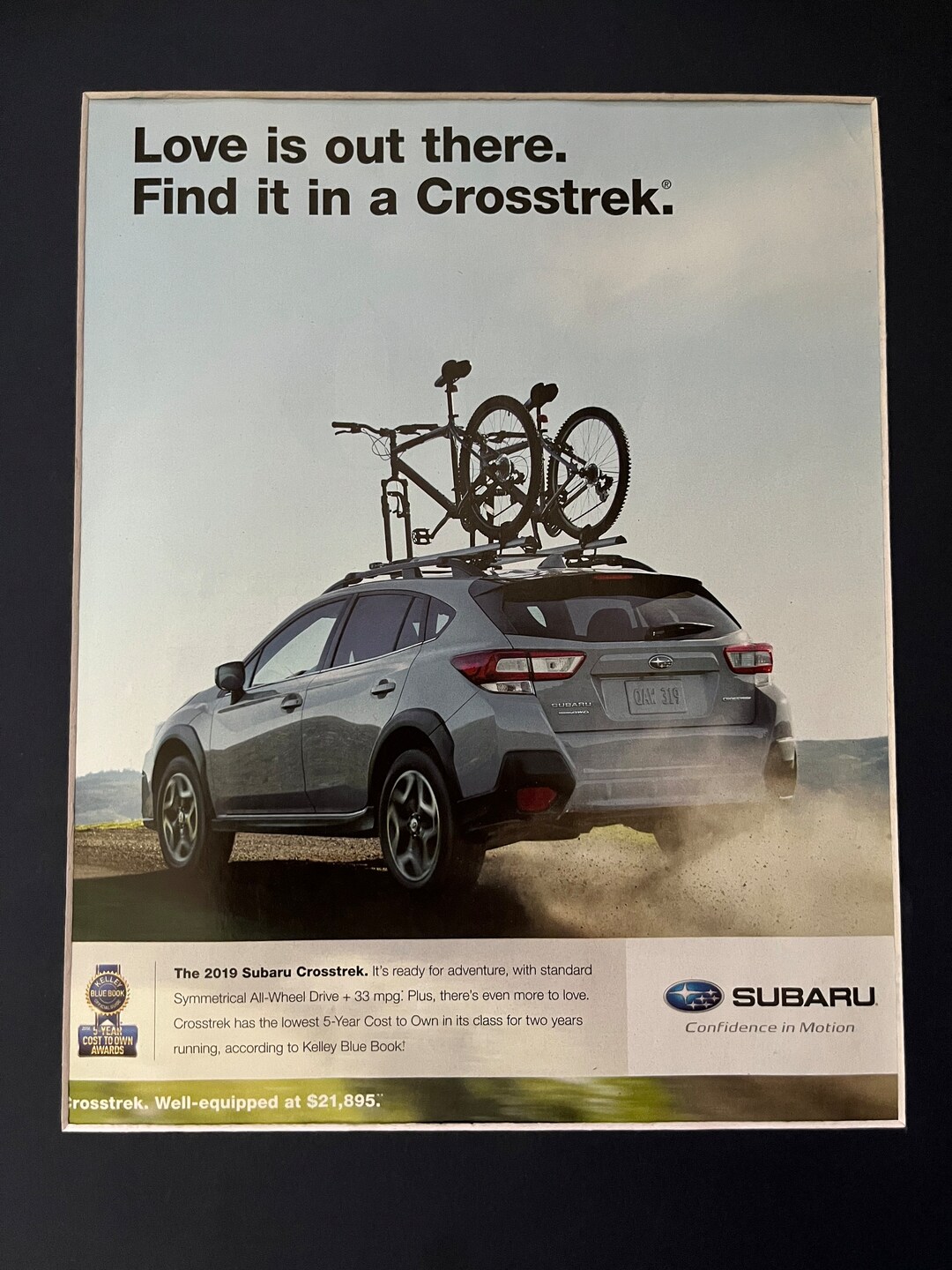00's Subaru Crosstrek Advertisement - Etsy