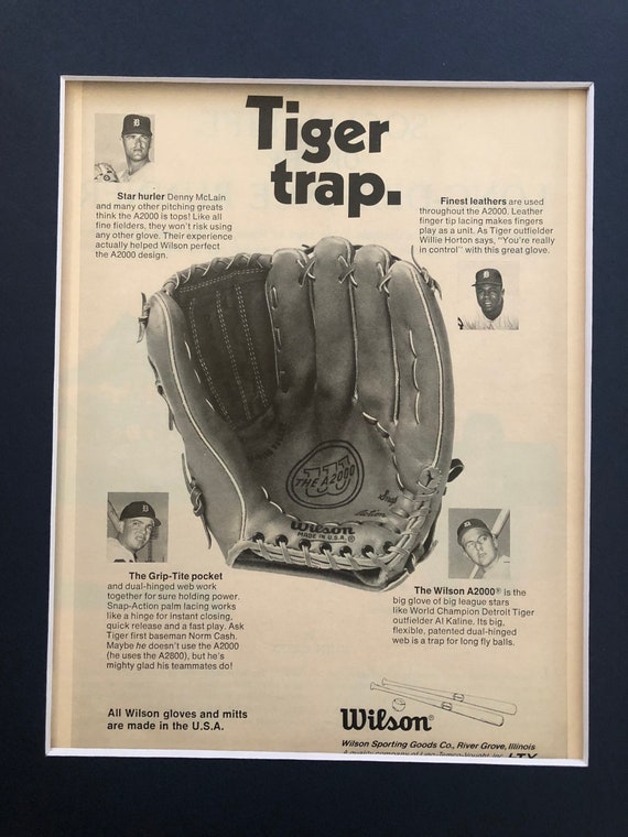 wilson a2000 1960s baseball glove