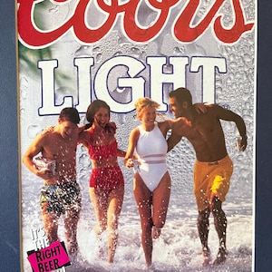 1990&#39;s Coors Light beer Advertisement