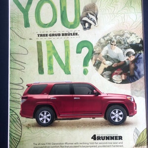 2000&#39;s Toyota 4Runner Advertisement
