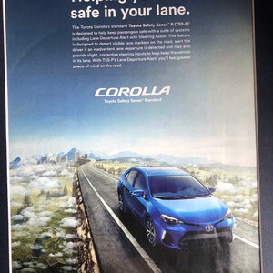 00&#39;s Toyota Corolla Advertisement