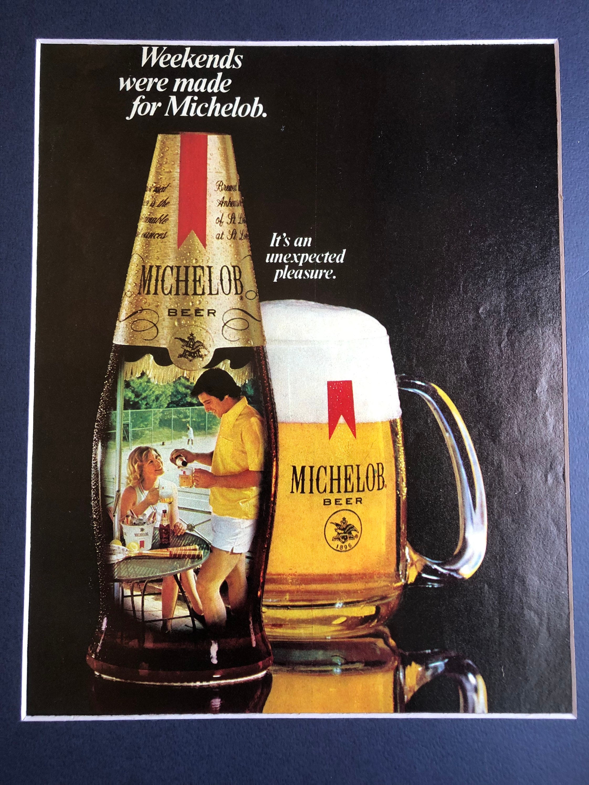 1177【1980年代】ビンテージ MICHELOB ミケロブ ビアライト