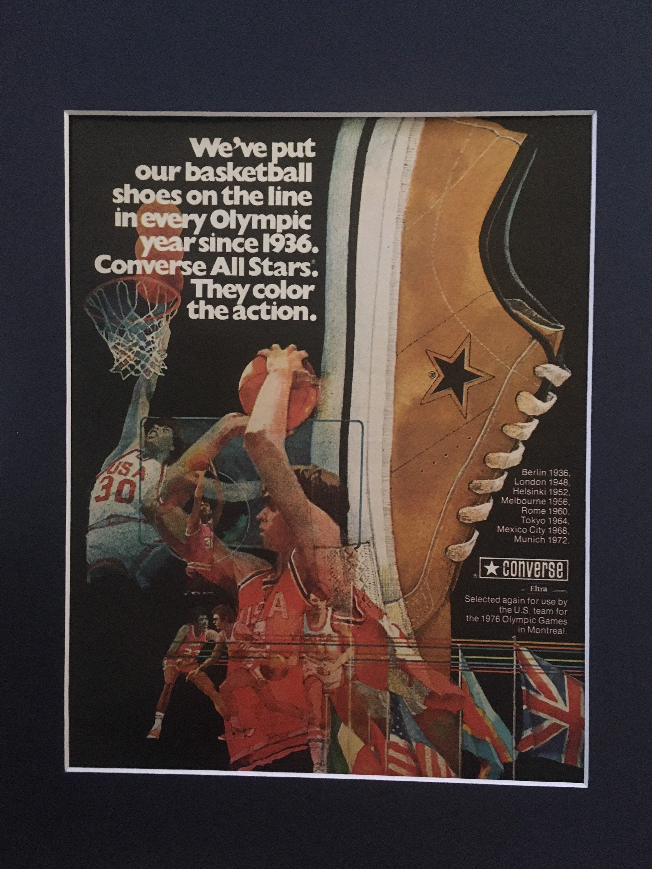 1970's Converse Coach Shoes Advertisement - Etsy