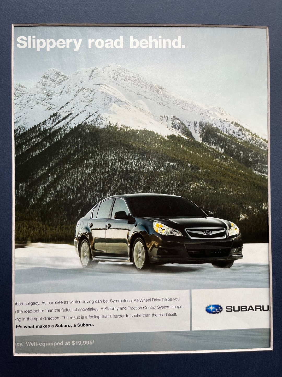 00's Subaru Legacy Advertisement - Etsy