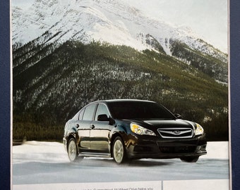00's Subaru Legacy Advertisement
