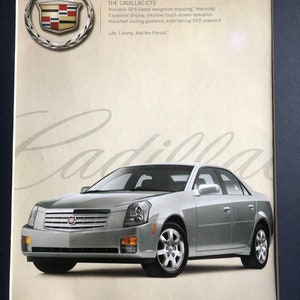 2000&#39;s Cadillac CTS Advertisement
