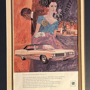 1960&#39;s Buick Electra 225 print advertisment