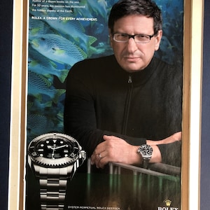 2000&#39;s Rolex David Doubilet Watch Advertisement