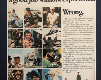 1970's United States Military Advertisement