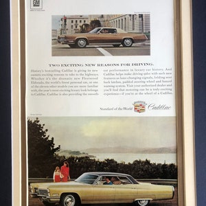 1960&#39;s Cadillac deVille Advertisement
