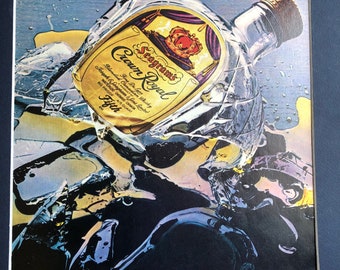 90's Crown Royal Print Advertisement 