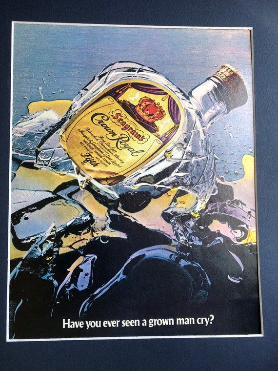 90's Crown Royal Print Advertisement 