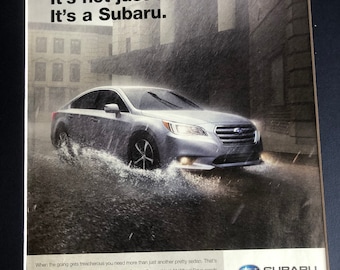 00's Subaru Legacy Advertisement