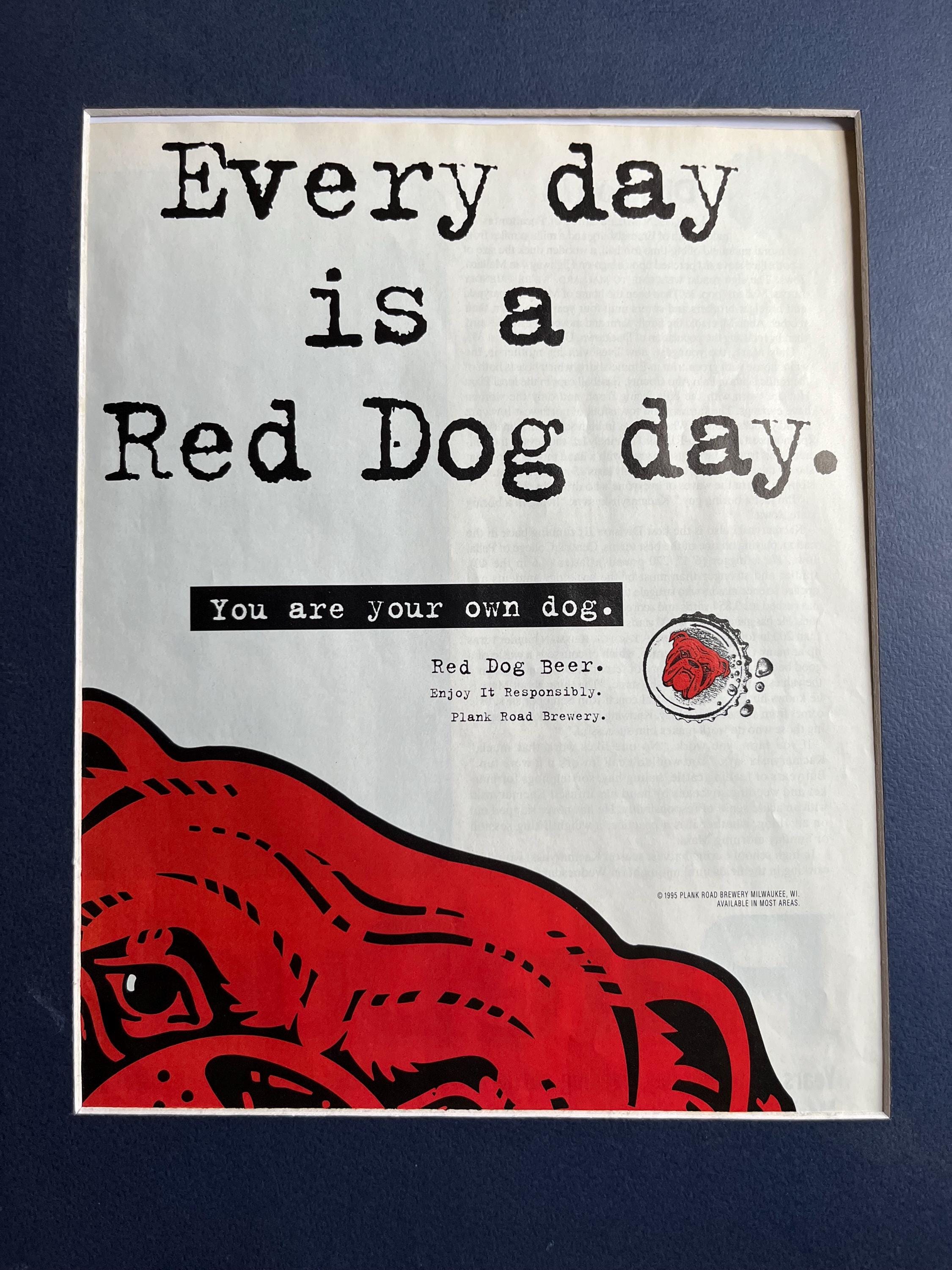 Yahoo!オークション - 【RED DOG】稀少 レッドドッグ ビール 未