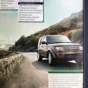 2000&#39;s Land Rover LR4 Advertisement