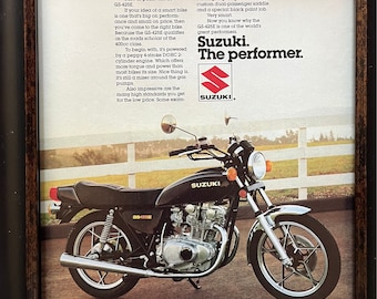 1970's Suzuki GS-425E Advertisement