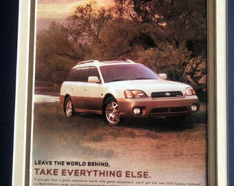 2000'S Subaru Outback L.L. Bean Edition Advertisement