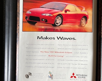 1990's Mitsubishi Eclipse Advertisement