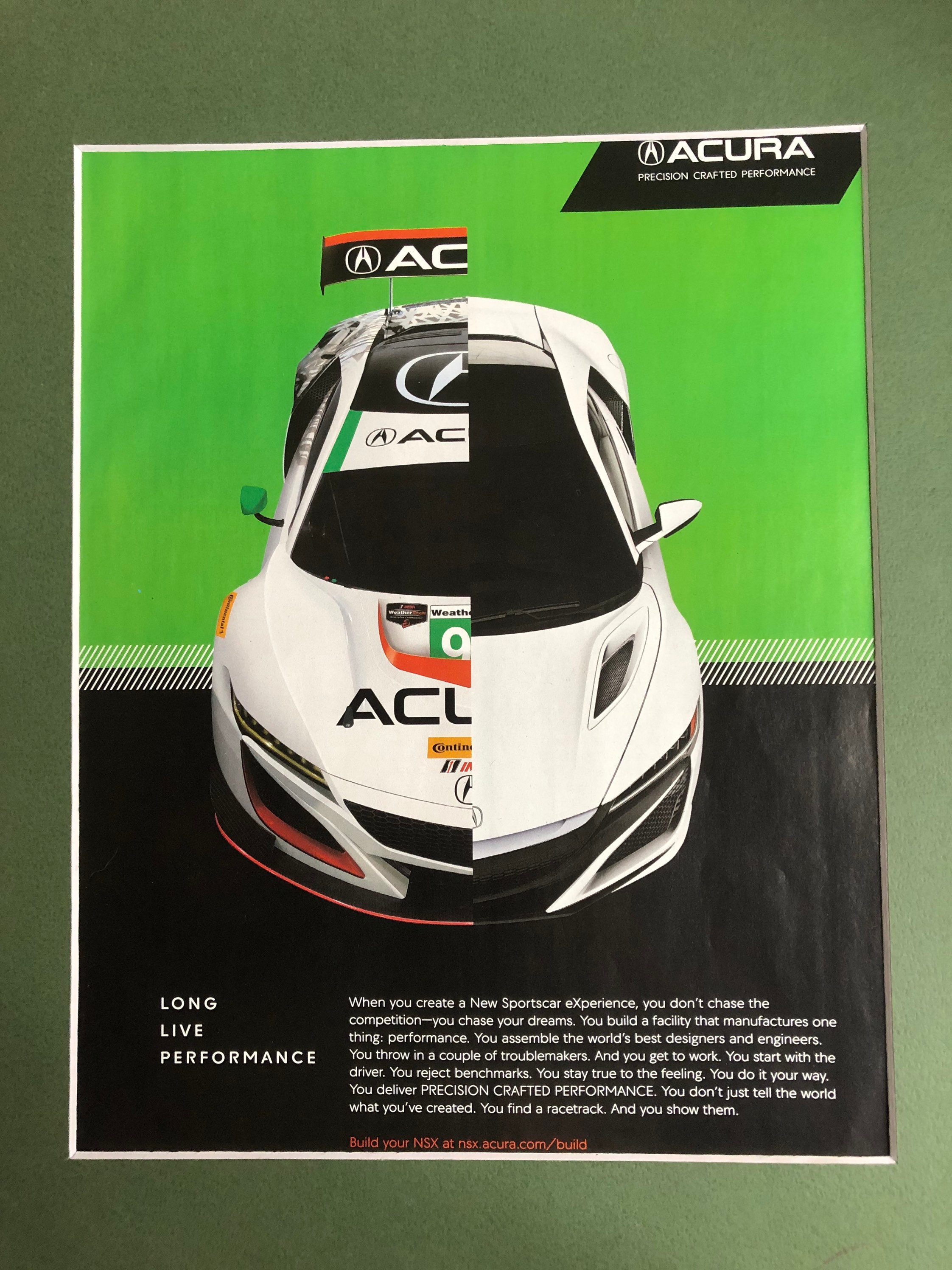 2000's Acura NSX Print Advertisement - Etsy