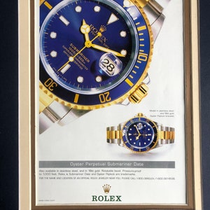 2000&#39;s Rolex Watch Advertisement