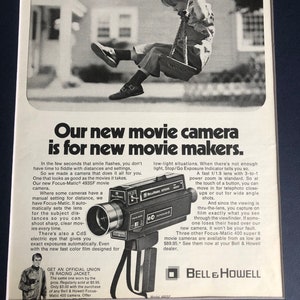 1970’s Bell & Howell advertisement