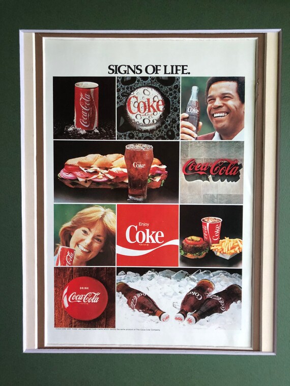 1970's Coca-cola Advertisement - Etsy