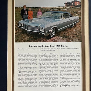 1960&#39;s Buick Electra 225 print advertisment