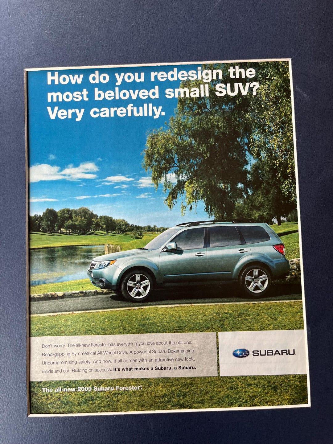 00's Subaru Forester Wilderness Advertisement - Etsy
