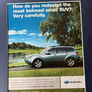 00's Subaru Forester Wilderness Advertisement