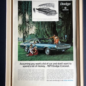 1970&#39;s Dodge Coronet advertisement