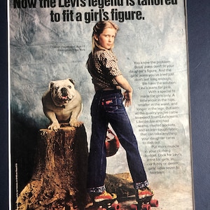 Levi's Advertisement - Etsy
