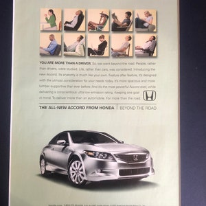2000&#39;s Honda Accord Advertisement