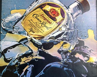 90's Crown Royal Print Advertisement 