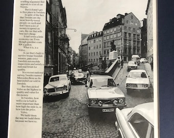 70's Volvo original print advertising