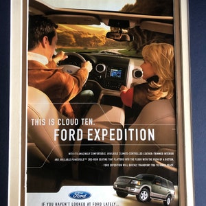 2000&#39;s Ford Expedition Vintage advertisement