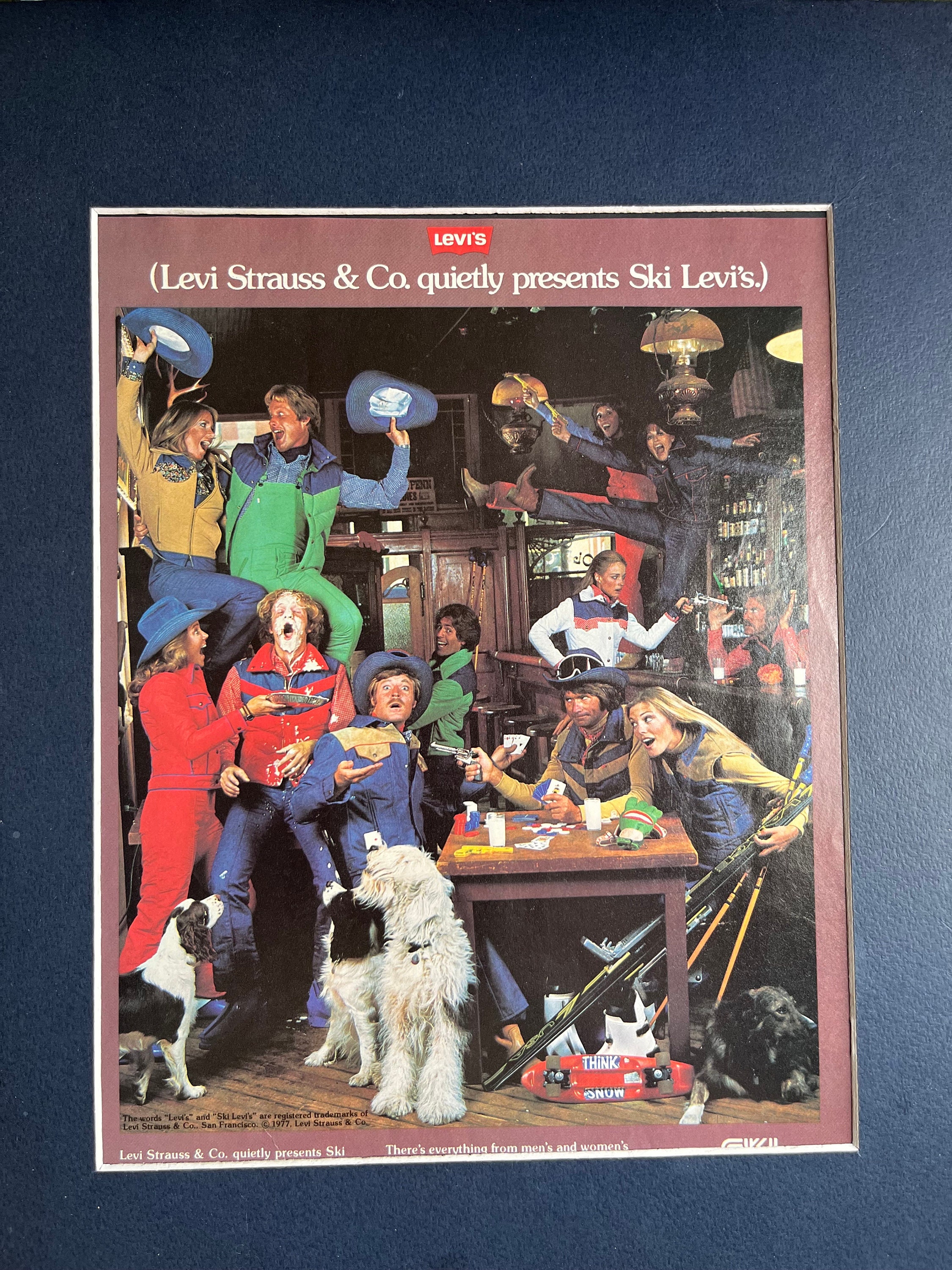 その他 VINTAGE Levi's 70s advertising POSTER VINTAGE Levi's 70s advertising POSTER