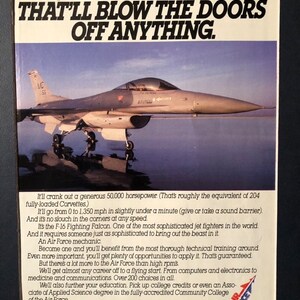 1990&#39;s United States Air Force Advertisement