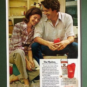 1970&#39;s Smirnoff Advertisement &quot;The Madras&quot;